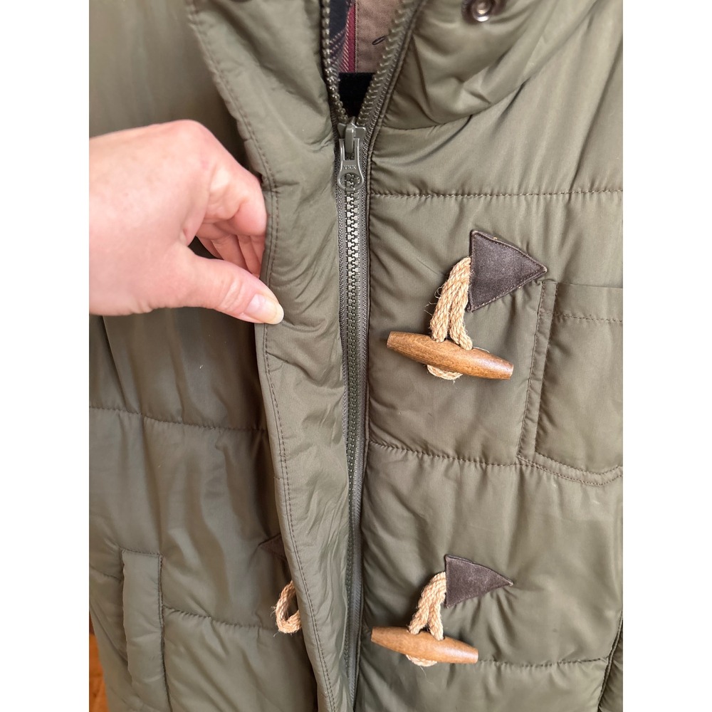 Legendary Puffer Toggle Vest Hunter Green Medium - Picture 7 of 11